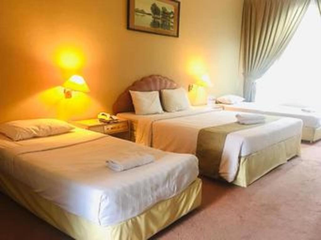 New Grand Park Hotel Surabaya Exterior foto